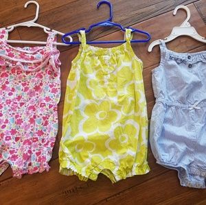 Carter's Romper Bundle